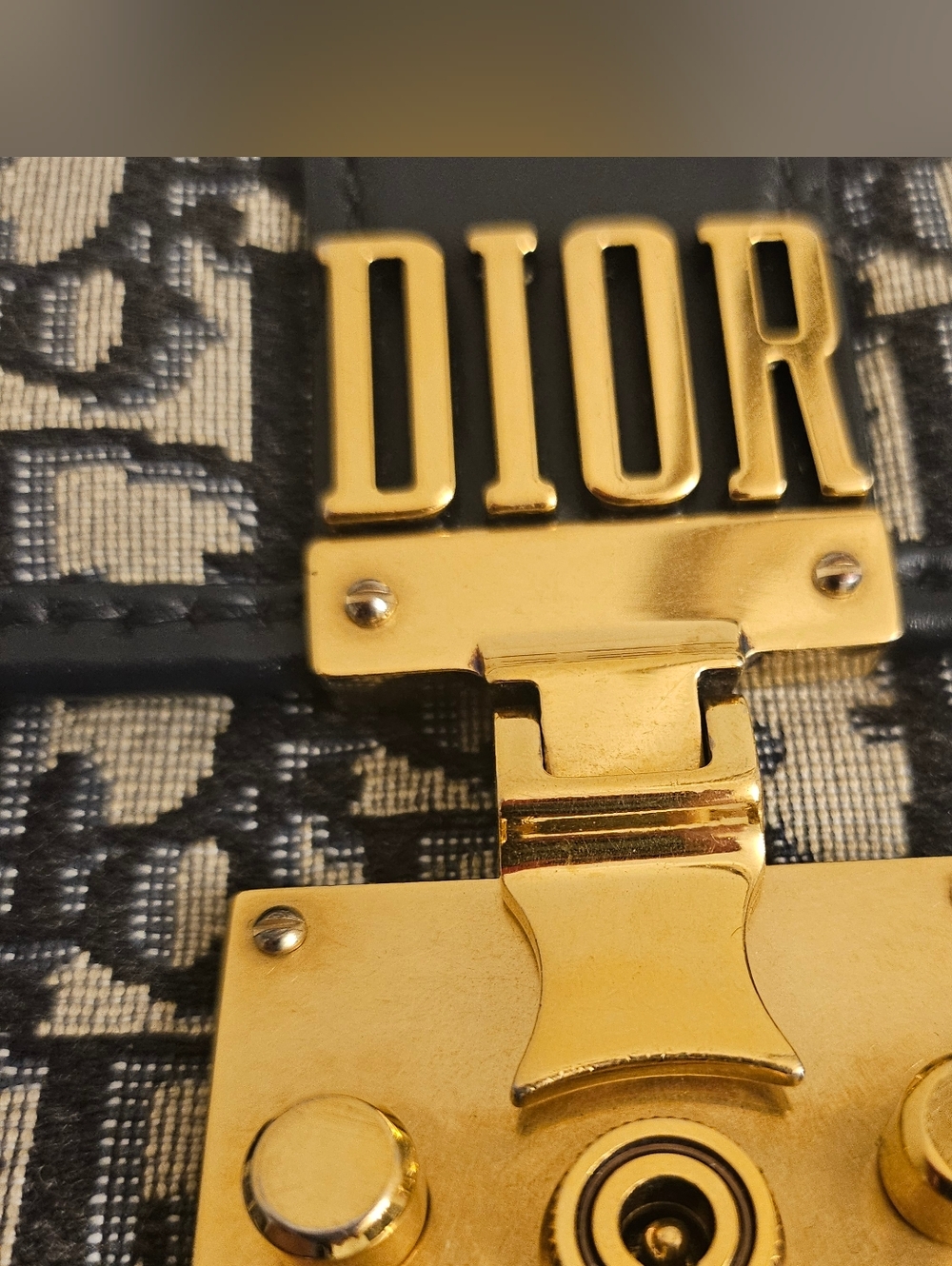 Christian Dior DiorAddict Oblique Jacquard Flap Bag – Gold Hardware - Picture 12 of 16